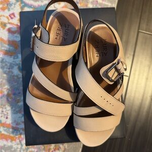 Naturalizer Nude Strappy Sandals